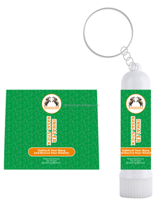 أنبوب علاج بالروائح العطرية مزدوج الاستخدام بشعار مخصص فارغ من شركة تصنيع المعدات الأصلية جهاز الاستنشاق البارد للأنف للعناية الشخصية بالجمال - Product Image 5