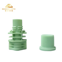 Mandun 8.6mm Bouchon de bec en plastique de qualité alimentaire pour sac de jus Stand up Pouch Spout Bag Doypack Bag