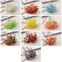 MW14003 buket bunga Gypsophila buatan dekorasi pesta rumah vas bunga pernikahan kantor taman DIY