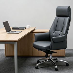 Elegante Sedia da <span class=keywords><strong>Ufficio</strong></span> Direzionale Moderna di Lusso, Ergonomica a Gravità Zero, Seduta in Pelle da Presidente - Product Image 1