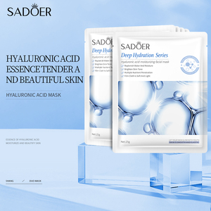Masque facial en feuille SADOER 25g au collagène, raffermissant, éclaircissant, nourrissant, hydratant et revitalisant - Product Image 5