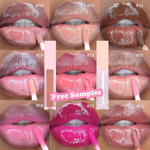 Brillo de labios líquido hidratante de larga duración al por mayor, Etiqueta Privada, brillo de labios vegano de alto pigmento - Product Image 1