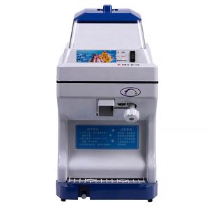 Gran bloque contenedor bola de nieve comercial de plástico abs de hielo eléctrica crema de afeitar - Product Image 3