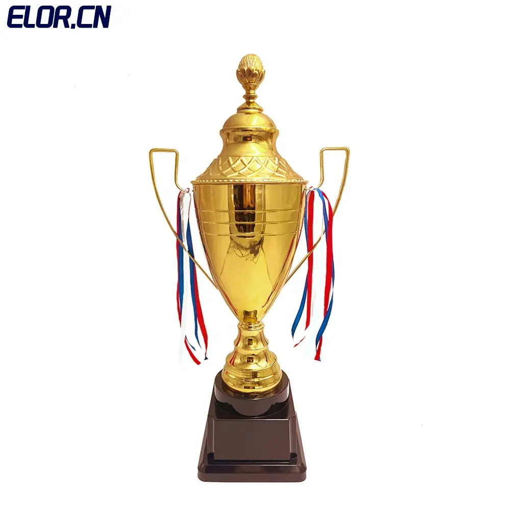 Metal Embossed Lid Trophy Factory Wholesale Good Quality And Low Price Award World ABC Sets