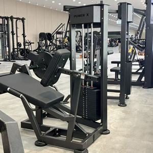Máquina de extensión de piernas sentado POWER X comercial con diseño de pila de pesas para entrenamiento aislado de cuádriceps - Product Image 4