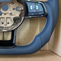 Volant en cuir R Line pour Volkswagen VW Golf 6 Golf 7 7.5 MK 6 7 7.5 GTI GTD GTE R Polo Passat Tiguan Passat Scirocco
