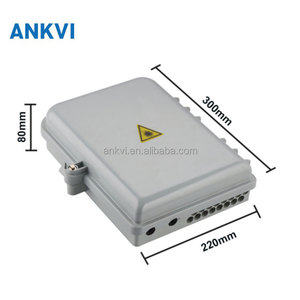 กล่องกระจายไฟเบอร์ออปติก 16 พอร์ต FQX-003 IP65 สำหรับติดตั้งภายนอกอาคาร ABS แบบติดผนัง FTTH FDB - Product Image 2