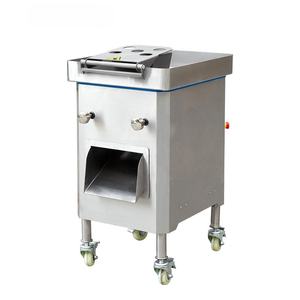 Machine à trancher et à déchiqueter la viande industrielle commerciale avec jeu de couteaux détachables pour l'usine de viande séchée, alimentation électrique automatique - Product Image 5