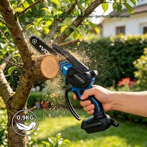 Mini Motosega Cordless da 6 Pollici, Ricaricabile con Batteria al Litio, Motore Brushless di Grado Industriale, Potenza 450W, per Giardinaggio - Product Image 3