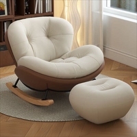 Fauteuil suspendu, style moderne et minimaliste pour salon, chaise longue de détente, pour la sieste à la maison, idéal pour les personnes qui recherchent la détente, canapé convertible pour s'asseoir ou s'allonger