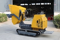 Archer Diesel-Motor Raupenlader Kleiner Kipplader mit Hydraulikhebevorrichtung Niedriger Kraftstoffverbrauch für Bau, Landwirtschaft & Obstplantagen