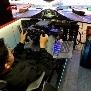 telaio in alluminio profilo simulatore pozzetto Super guida simulatore di gioco cabina di pilotaggio con sedia da corsa reale - Product Image 6