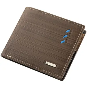 New Leather Slim RFID Blocking Purse Multi Card Holder Wallets for Men Money Credit Card Organizer 2024 2$ Bags