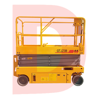 DAHUI Nouvelle Condition Ventes Flash Plateforme Élévatrice Compacte Électrique Autopropulsée 3m 4m 5m Certifiée CE ISO Capacité 230kg-450kg