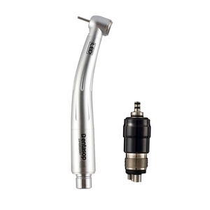 ราคาโรงงาน OEM หัวกรอฟันแบบกดปุ่ม 2/4 รู ความเร็วสูง พร้อมไฟ LED อุปกรณ์ทันตกรรม - Product Image 6