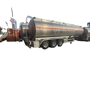 3 axle 42000L 45000L Diesel Oil Fuel Tanker Tank Semi Trailer Double Walled Fuel Tank