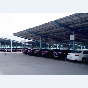 Nouvelle structure de stationnement solaire en acier préfabriquée imperméable, <span class=keywords><strong>garage</strong></span> automobile indépendant et mini-entrepôt <span class=keywords><strong>à</strong></span> <span class=keywords><strong>louer</strong></span> - Product Image 3