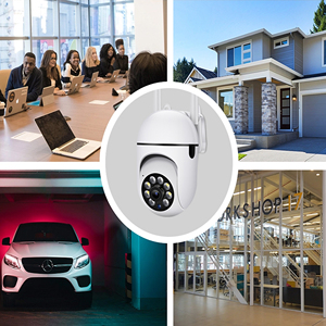Factory A7 WiFi 360 Degree Full View Automatic Indoor/Outdoor Security <b>Camera</b> 1080p 2MP CMOS <b>Night</b> <b>Vision</b> Wireless Network - Product Image 2