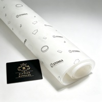 Papier de soie blanc de haute qualité en gros avec logo personnalisé, papier d'emballage pour vêtements et emballages cadeaux