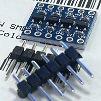Módulo Convertidor de Nivel Lógico Bidireccional IIC I2C UART SPI de 4 Canales, 3.3v-5V, Kit de Módulo DIY