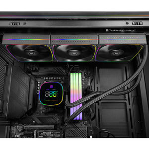 Pour <span class=keywords><strong>FROZEN</strong></span> <span class=keywords><strong>HORIZON</strong></span> 360 Écran d'affichage numérique haute performance Radiateur à eau 360° pour boîtier d'ordinateur Fluide - Product Image 5