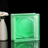 Blocs de verre creux cristal clair couleur personnalisée carré Art briques salle de bain cloison rénovation murale conceptions
