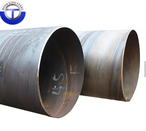 S355jr Carbon Steel SSAW Spiral Welded Tubular /Pipe Pile for Marine Piling Construction steel welded pipe