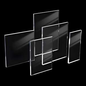 แผ่นอะคริลิค PMMA โปร่งใสสูงเป็นมิตรกับสิ่งแวดล้อม50มม. พื้นผิวมันวาวสูงสำหรับการใช้งานแสงกลางแจ้งพลาสติกตัดแบบกำหนดเอง - Product Image 4