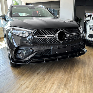 สปอยเลอร์กันชนหน้า ดิฟฟิวเซอร์ สปลิตเตอร์ ชุดแต่งรอบคัน ฝาครอบกันกระแทก สำหรับ Mercedes-Benz GLC-Class X254 GLC260 300 ปี 2023+ - Product Image 4