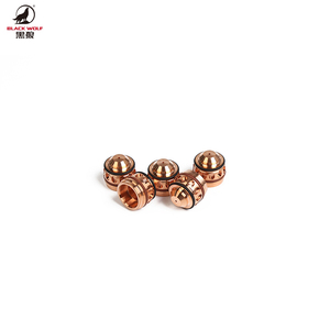 Para BLACK WOLF 22-1027 Electrodo de boquilla de tapa de protección de plasma de cobre 100A - Product Image 1