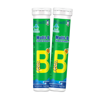Comprimés de suppléments nutritionnels de santé sublinguaux avec toutes les vitamines B1 B2 B3 B5 B6 B12 Complexe Vitamine Pastilles