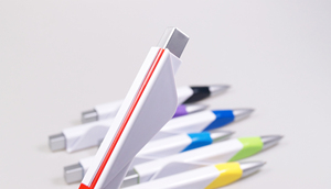 New Promotional Creative Folding <b>White</b> Plastic Ballpoint <b>Pen</b> Student Stationery Gift Custom <b>Pen</b> - Product Image 5
