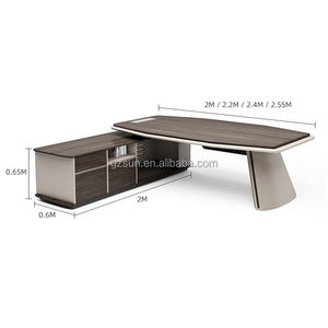 Sunshine Commercial Furniture Bureau <span class=keywords><strong>de</strong></span> travail simple Arc Collision Corner Design pour les administrateurs dotés <span class=keywords><strong>de</strong></span> matériaux durables - Product Image 6