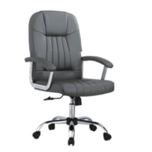Silla de oficina moderna y cómoda de cuero 36019-1322C/B/A - Product Image 4