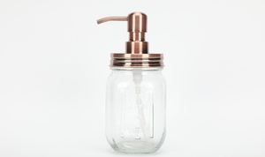 En gros Or Mason Jar Couvercle Buse Ensemble 304 pompe en acier inoxydable pour pompe à bouteille manuelle - Product Image 4