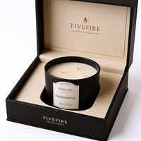 Bougie parfumée à 3 mèches 300g 200g, marque privée, parfum d'ambiance, aromathérapie, coffret cadeau, décoration de chambre, vente en gros