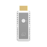 HOOMC 1080P 60Hz HDMI Kabelloser Display-Adapter Plastik Mobile Bildschirmspiegelung Dongle für iPhone Mac iOS Android Windows