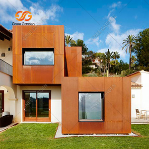 Panel de Revestimiento de Pared Cortina de Acero Corten y Aluminio, Corte Láser Personalizable, Uso Exterior Moderno, Certificado ISO 9001, Directo de Fábrica - Product Image 2