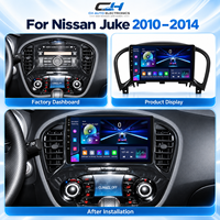 Pour Nissan Juke YF15 2010-2014 2 DIN Android 15 Autoradio Multimédia WIFI 4G DSP Carplay Android Auto Compatible