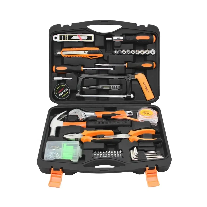 Kit de ferramentas de mão de reparo isolado, 11-49 em 1 precisão, chave de fenda, multi-função, casa, garagem, caixa de ferramentas manuais, oem