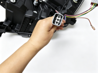 Phares LED à quatre lentilles avec DRL et clignotants séquentiels, nouveau design, amélioration de marché secondaire, montage direct pour Toyota Prado 2018-2021
