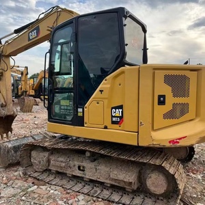 Excavadora de cadenas usada CAT 307 de 7 toneladas con motor Cat C2.4 en buen estado de funcionamiento - Product Image 1