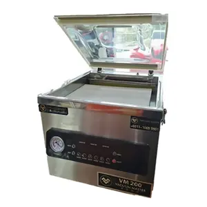 Premium Quality VM 200 Table Top Machine Vacuum Pack Machines for Center Kitchen Seafood Farming F&B and Restaurant Pack Food