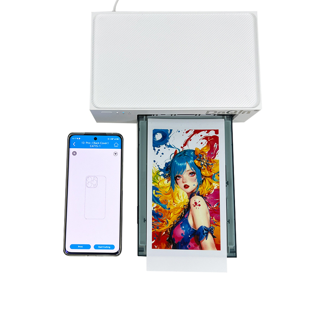 User-Friendly Portable Thermal Sublimation Mini 3D Printer Photo Printer for Smartphones Stock Product