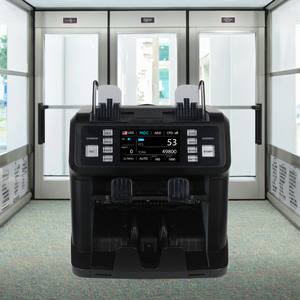 AL-955 Touchscreen Dual-Pocket Geldsortierer Multi-Banknoten-Sortierung Gemischte Währungen Wertzählung Business-Qualität Hochgeschwindigkeits-CAD - Product Image 2
