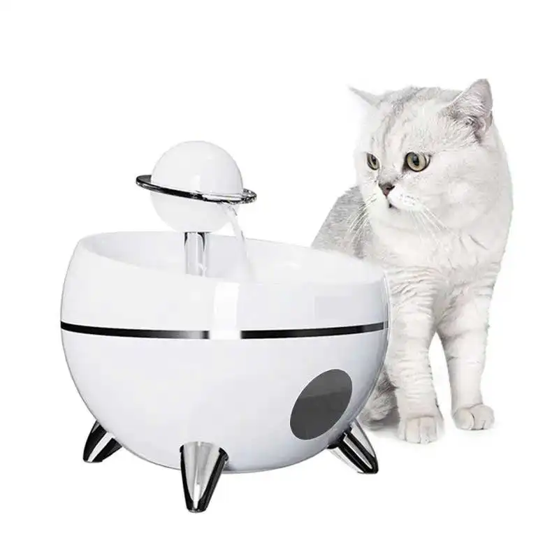 Atacado 2.2L APP Controle Inteligente Pet Water Dispenser Funciona Ultra Silenciosamente Cat Dog Auto Fonte De Água