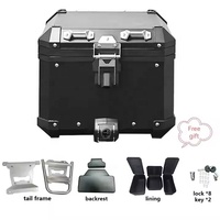 Boîte à bagages triple en aluminium SLKE avec boîte supérieure de 38L et boîtes latérales de 48L pour moto R1300GS ADV, tourisme tout-terrain