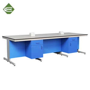Cartmay <span class=keywords><strong>C</strong></span> khung làm việ<span class=keywords><strong>c</strong></span> băng ghế dự bị phòng thí nghiệm đồ nội thất vật lý hóa họ<span class=keywords><strong>c</strong></span> phòng thí nghiệm bảng với tủ thép đầy đủ - Product Image 1