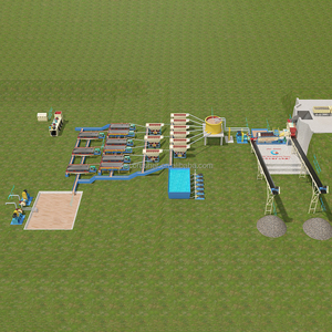 خط معالجة خام القصدير بسعة 10-600 طن يوميًا، مجموعة كاملة لمعالجة 25 طن في الساعة من خام القصدير الغريني، محطة غسيل خام القصدير لمشروع نيجيريا - Product Image 1