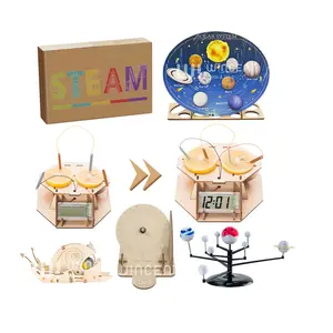 Kids Learning Toys Early Sensory Educational Wooden Toys Clock Decorate